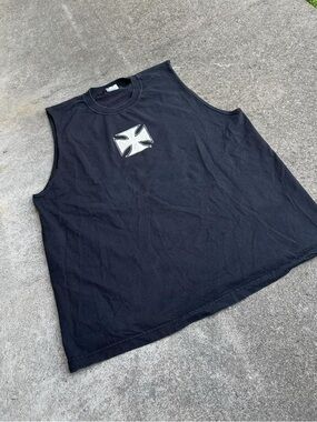 Vintage Y2K West Coast Choppers Muscle Shirt